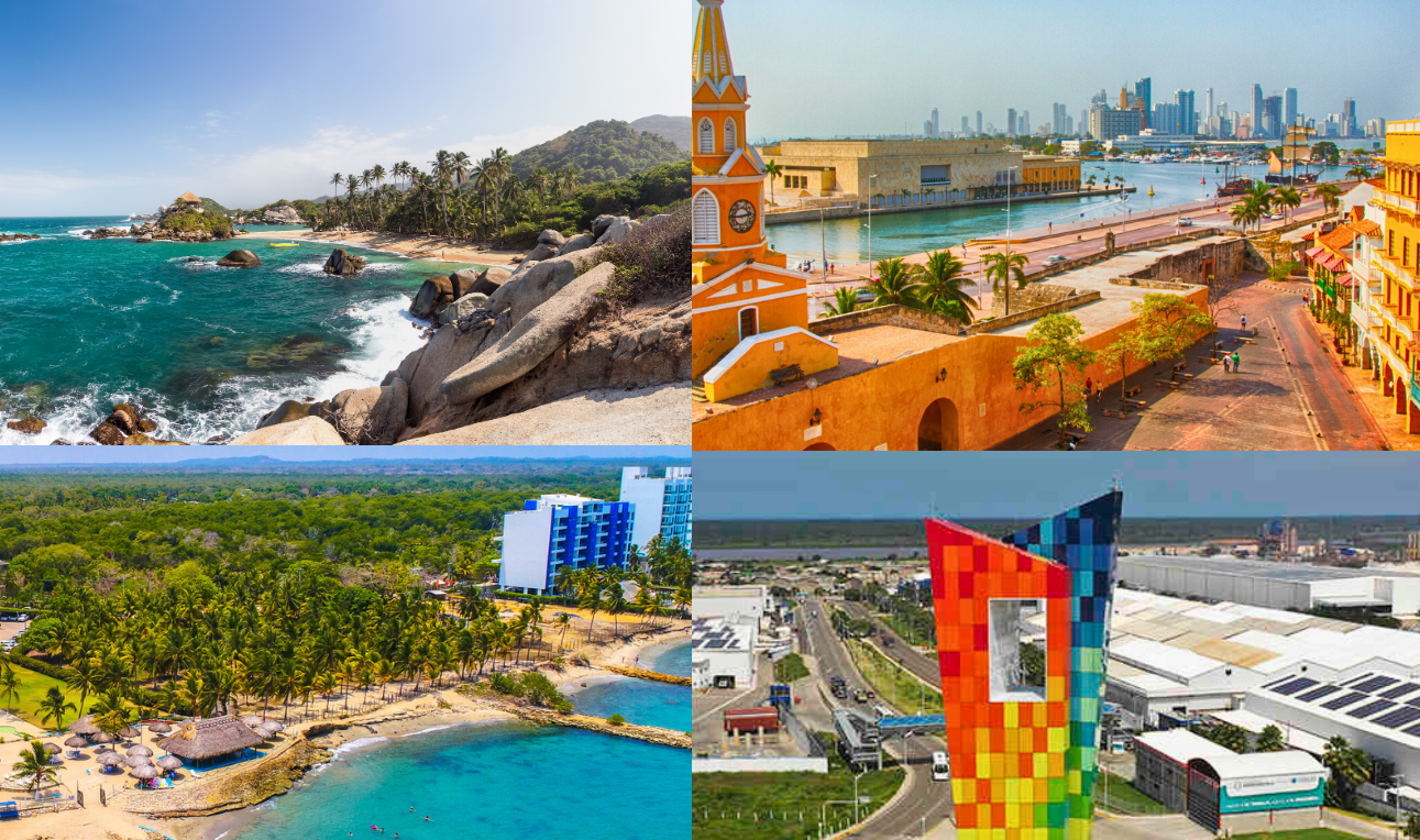 CARTAGENA - SANTA MARTA Y BARRANQUILLA